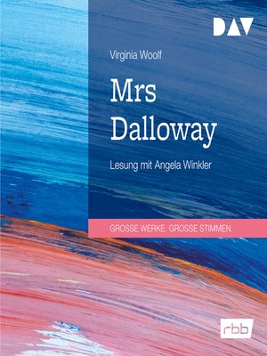 cover image of Mrs Dalloway